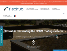 Tablet Screenshot of flexirub.com